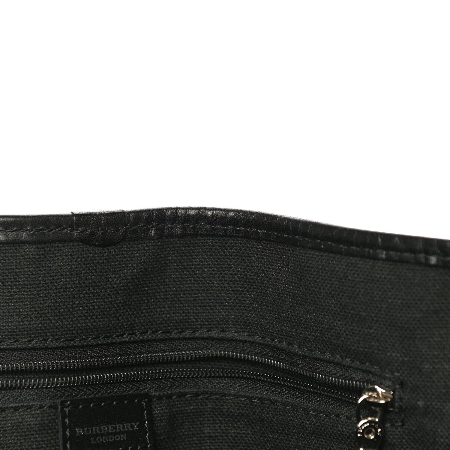 Burberry House Check Large Buckle Tote Black 11 of 14