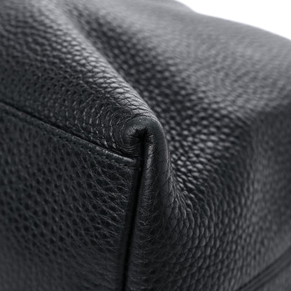 Gucci Pebbled Calfskin Medium Soho Chain Shoulder Bag Black 9 of 15
