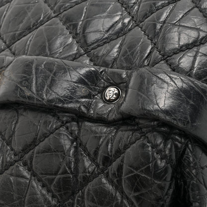 Chanel Aged Calfskin Vintage Ligne Lady Braid Tote Black 11 of 14