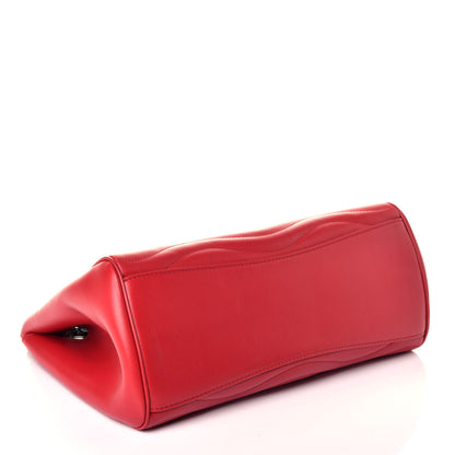 Louis Vuitton Calfskin New Wave Chain Tote Ecarlate 6 of 13