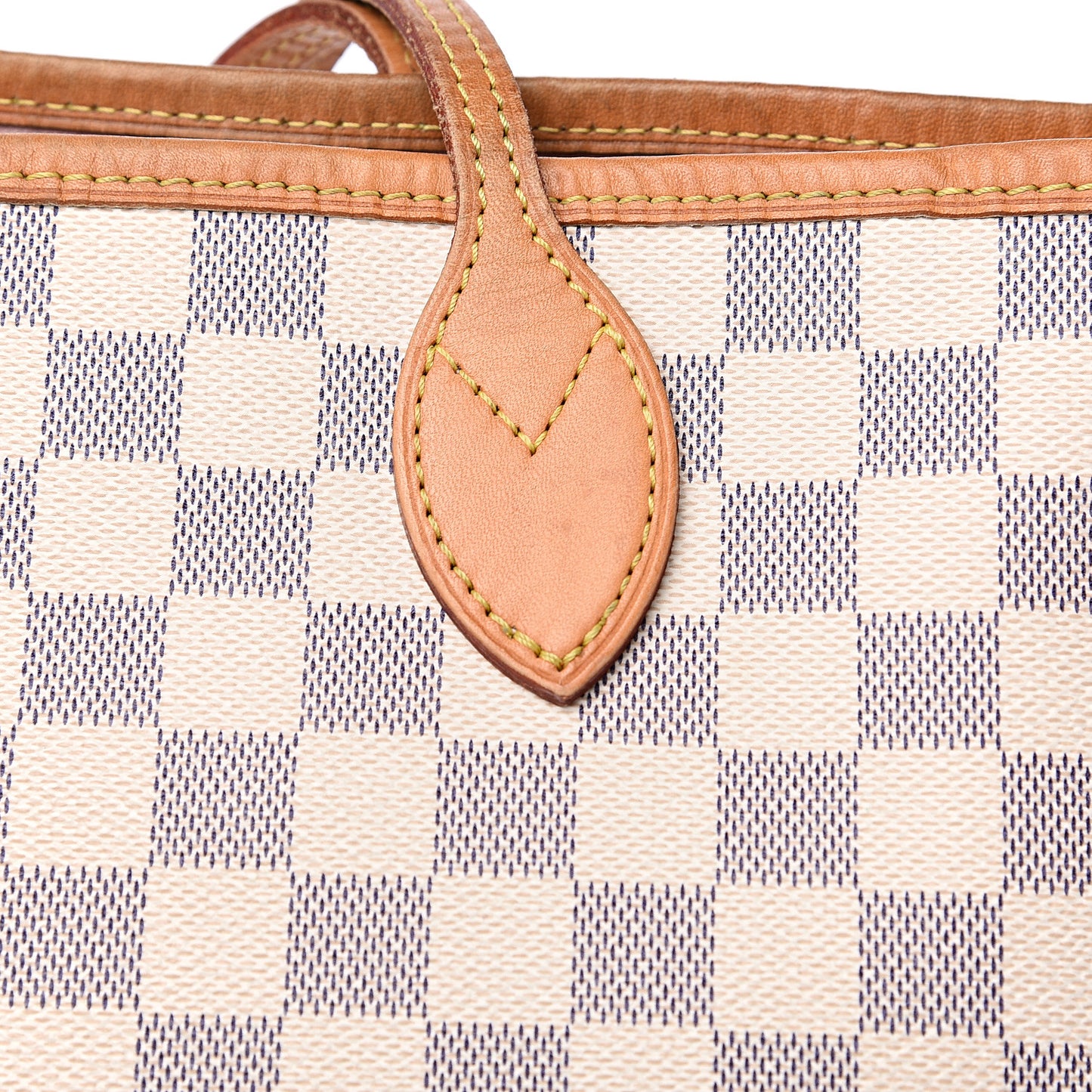Damier Azur Neo Neverfull MM Rose Ballerine