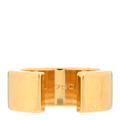 Chanel 18K Yellow Gold Open Band Ring 49 4.75 1 of 4