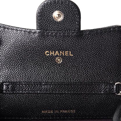 Chanel Caviar Quilted Flap Classic Belt Bag Black 6 of 9