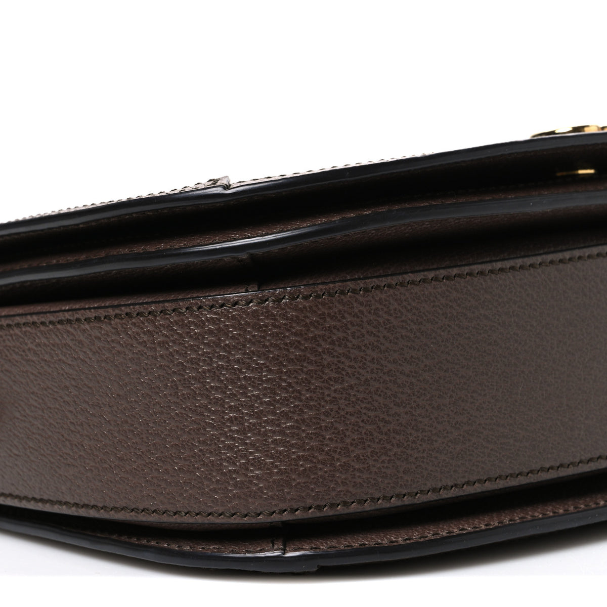 Gucci GG Supreme Monogram Web Small Ophidia Flap Messenger Bag Brown 8 of 9
