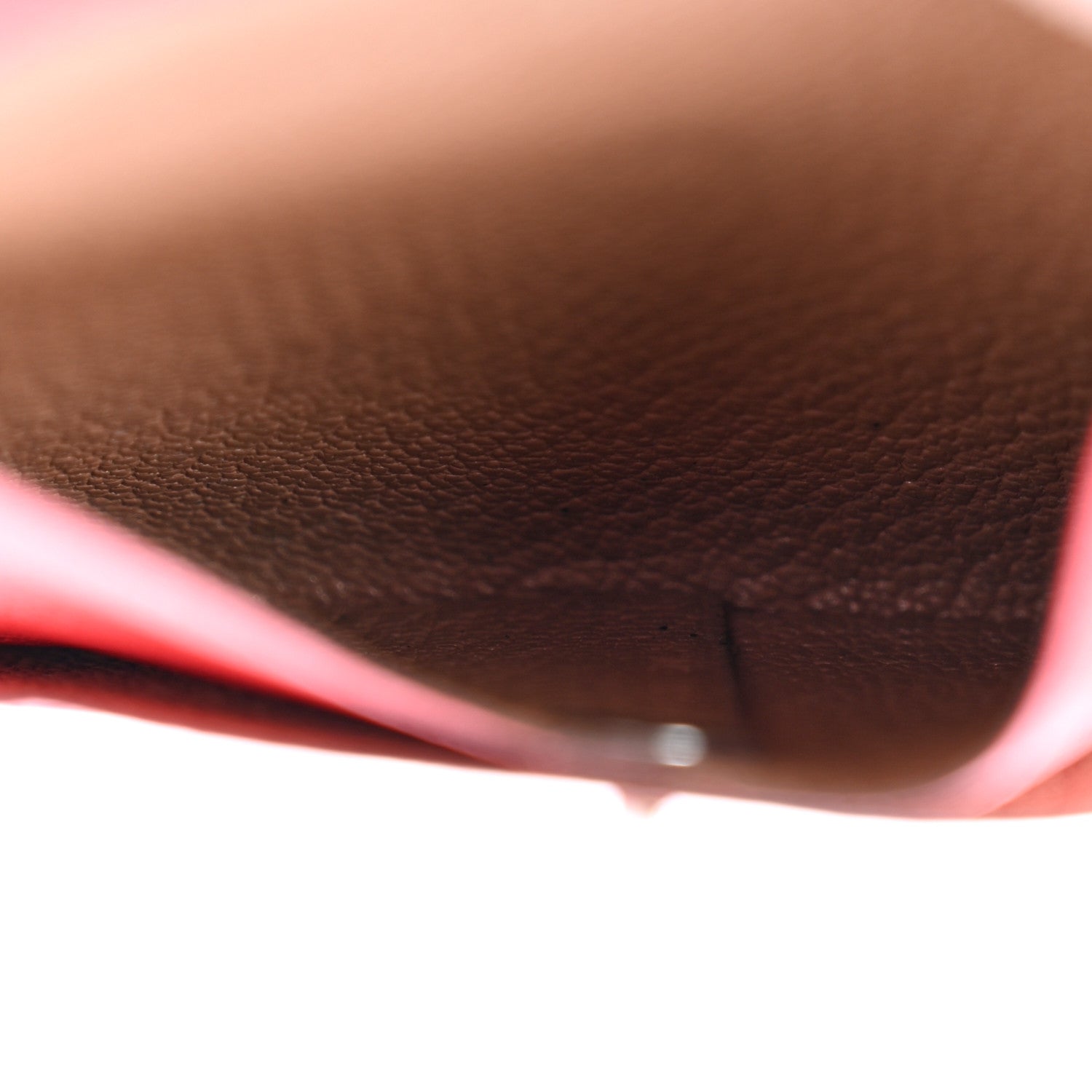 Hermes Chevre Mysore Bastia Verso Coin Purse Rose Texas Quebracho 5 of 8