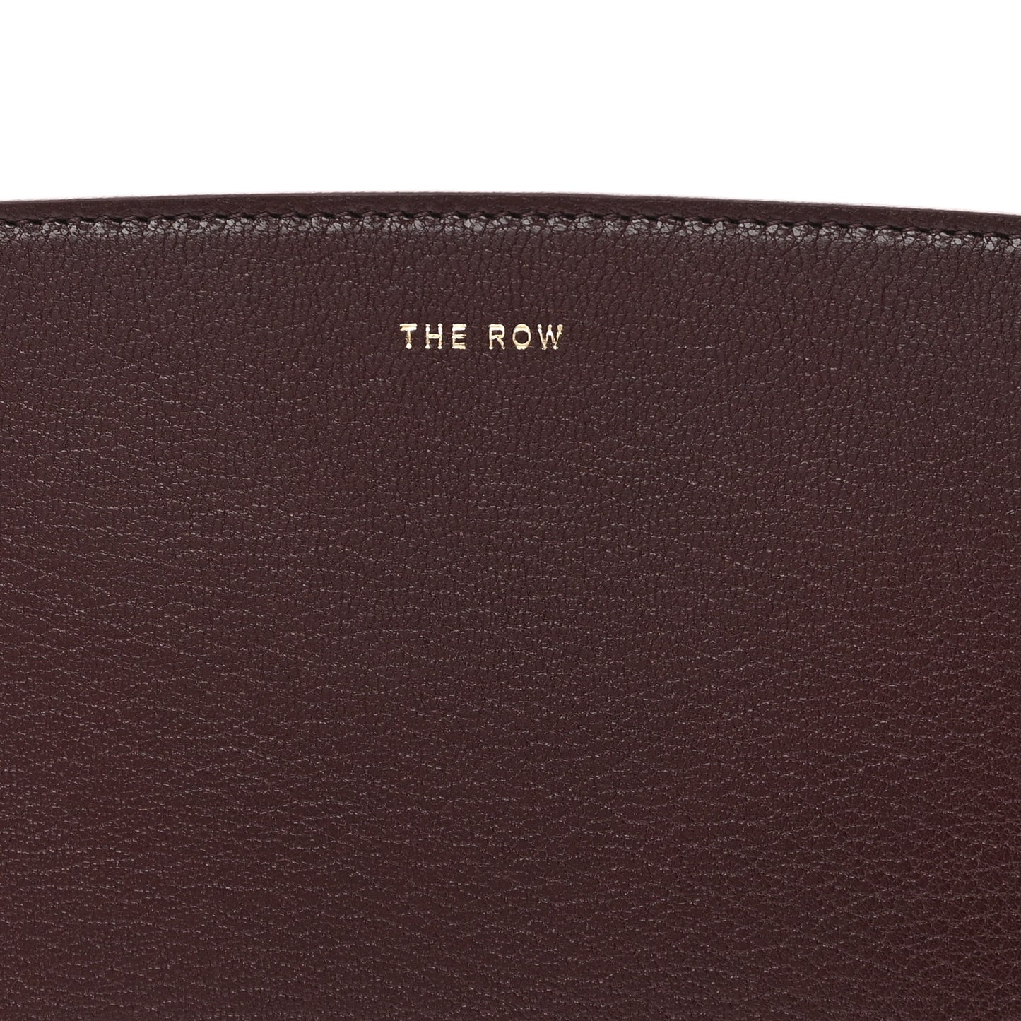 Saddle Calfskin Dalia Baguette Shoulder Bag Raisin
