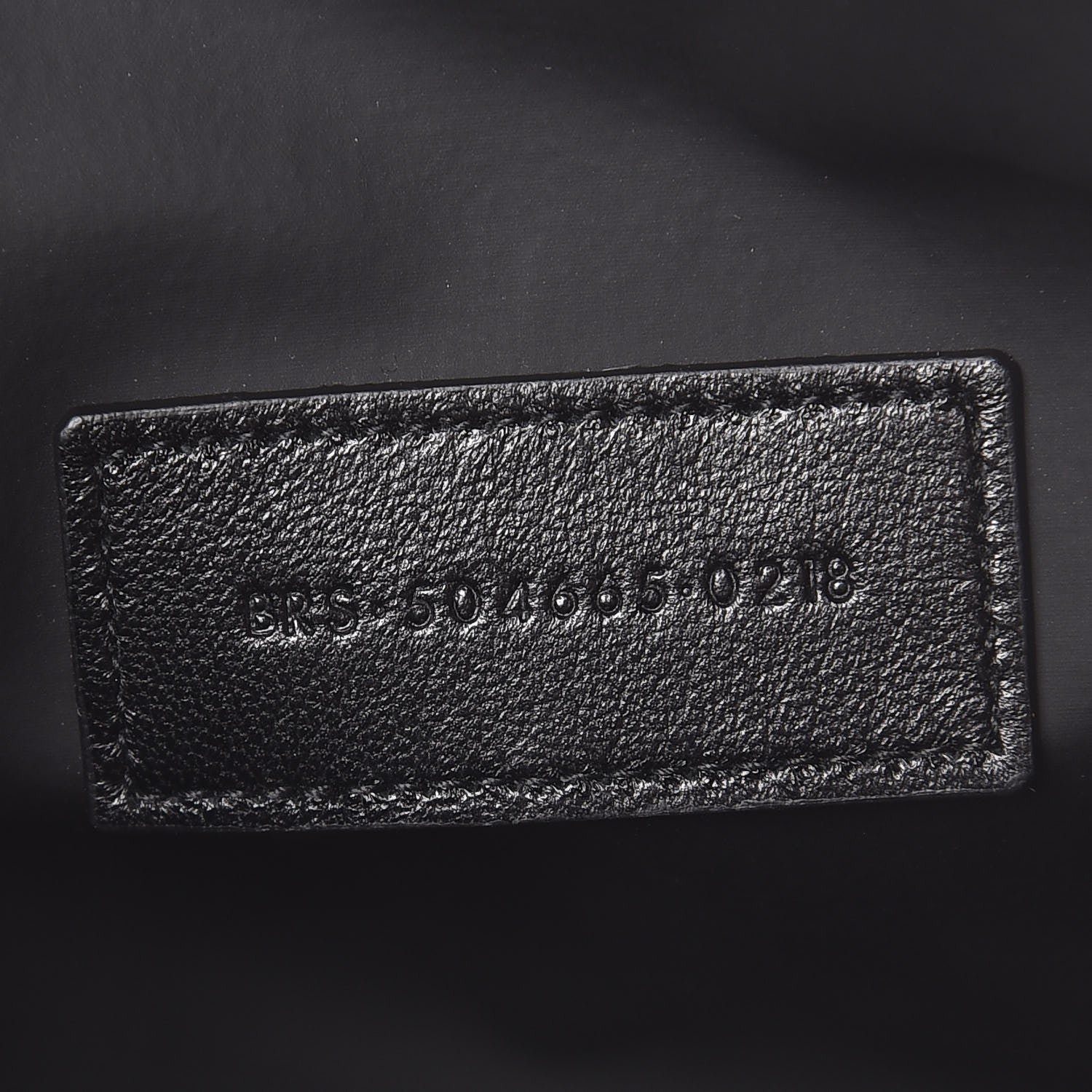 Saint Laurent Lambskin Matelasse Cosmetic Case Black 6 of 7