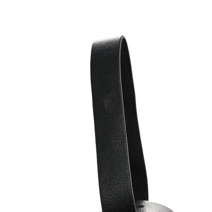Christian Dior Calfskin 30 Montaigne Cut-Out CD Belt 95 38 Black 7 of 10