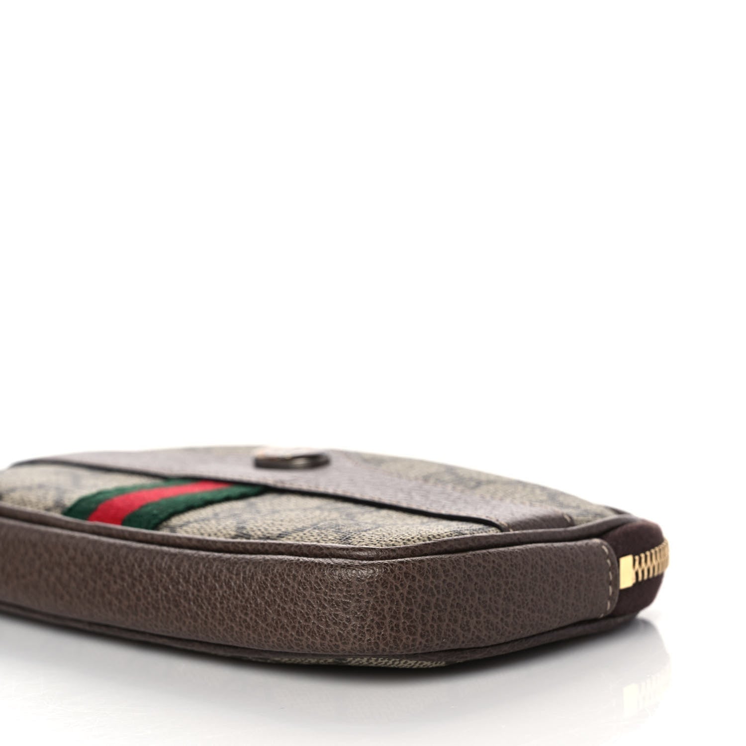 Gucci GG Supreme Monogram Ophidia Belted iPhone Case 95 38 Dark Brown 11 of 12