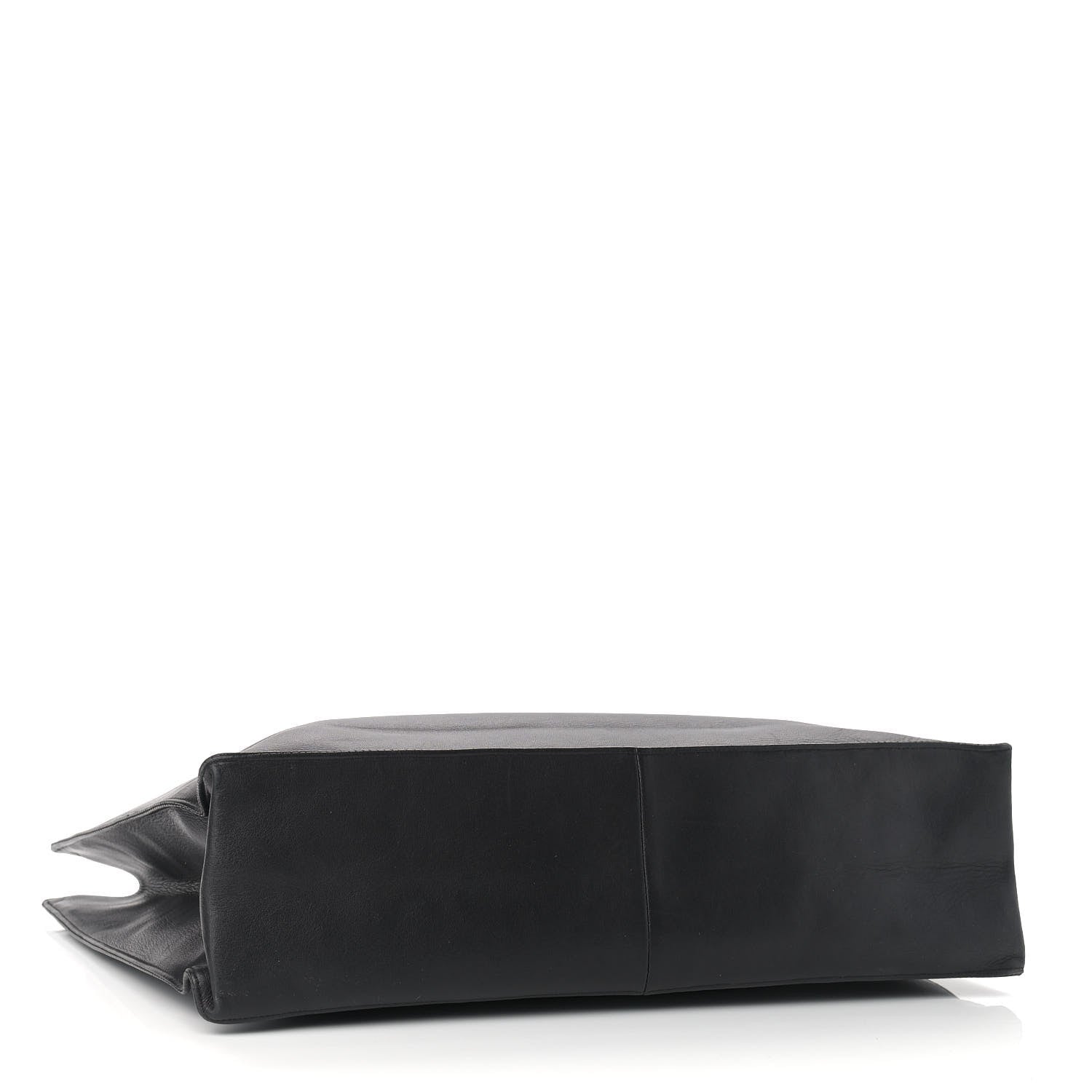 Chanel Lambskin CC Tote Black 3 of 10