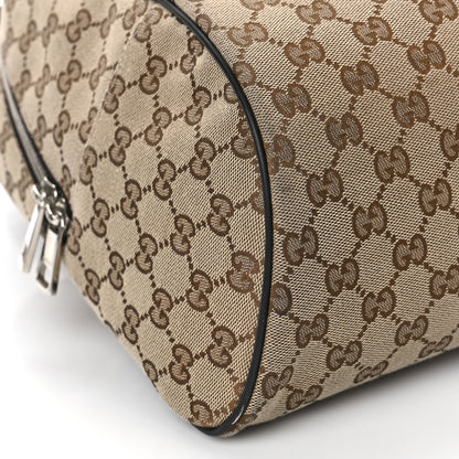 Gucci Monogram Travel Backpack Dark Brown 8 of 9