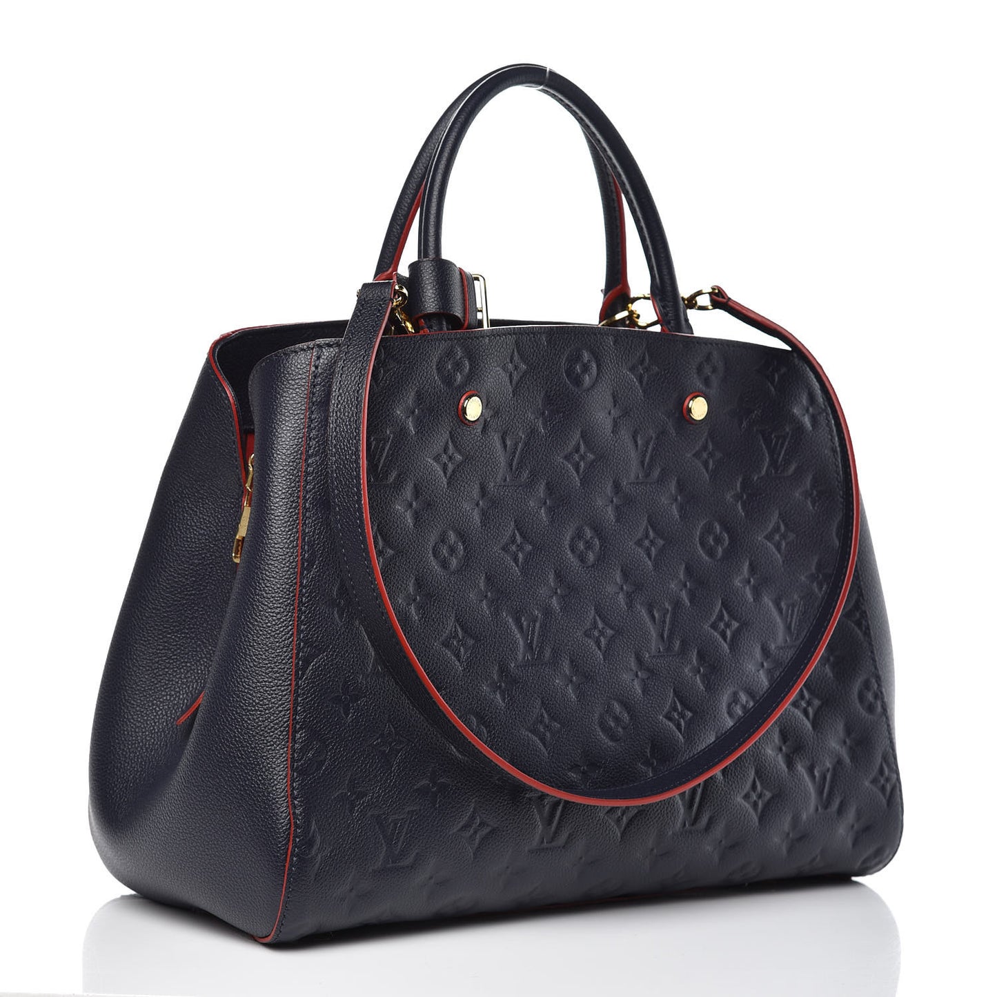 Empreinte Montaigne GM Marine Rouge