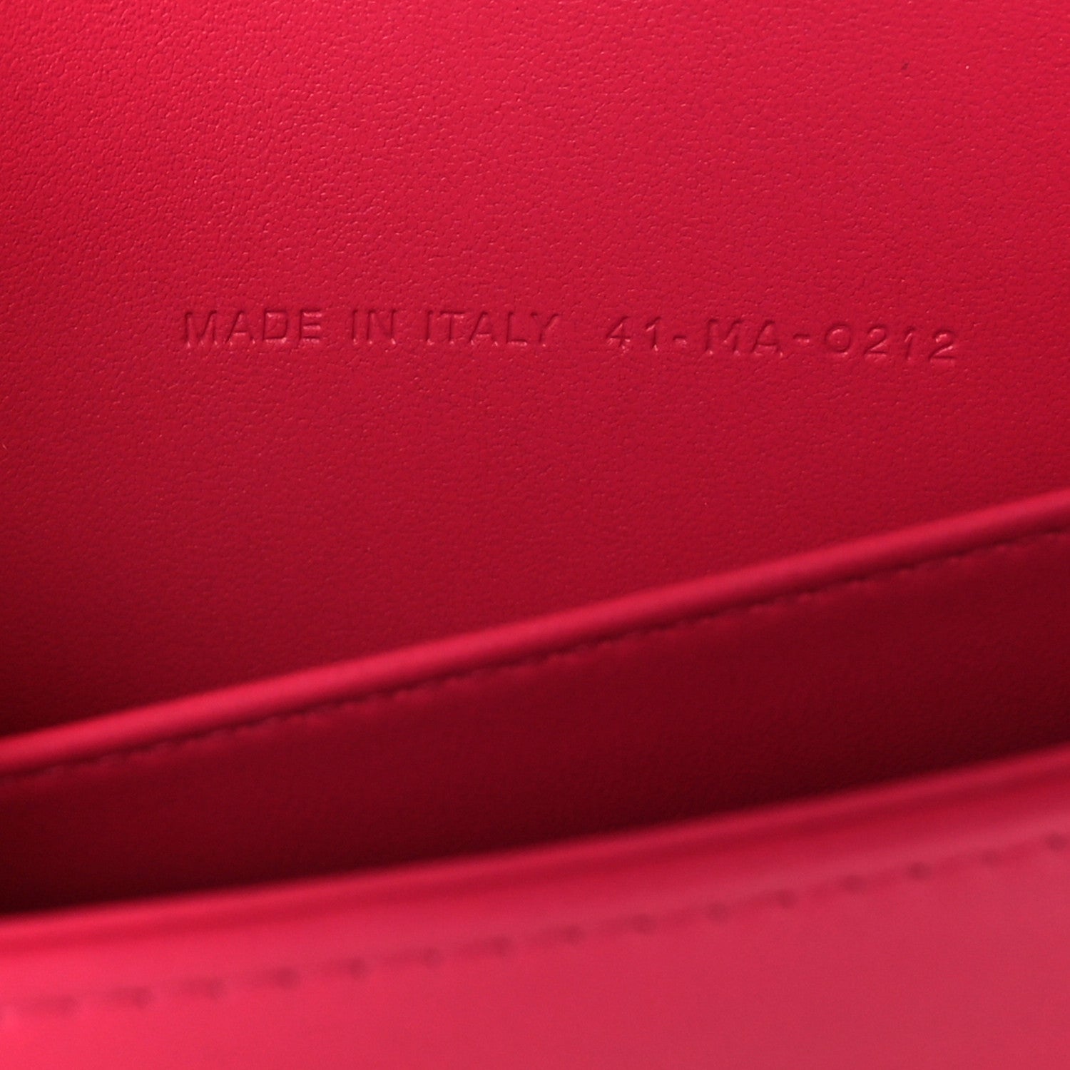 Christian Dior Lambskin Cannage Lady Dior Pouch Pink 8 of 10