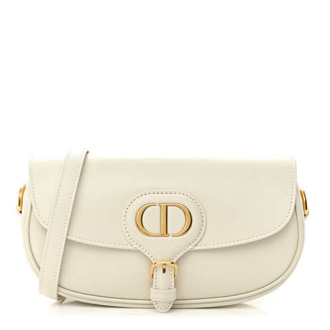 Box Calfskin East West Bobby Bag Latte