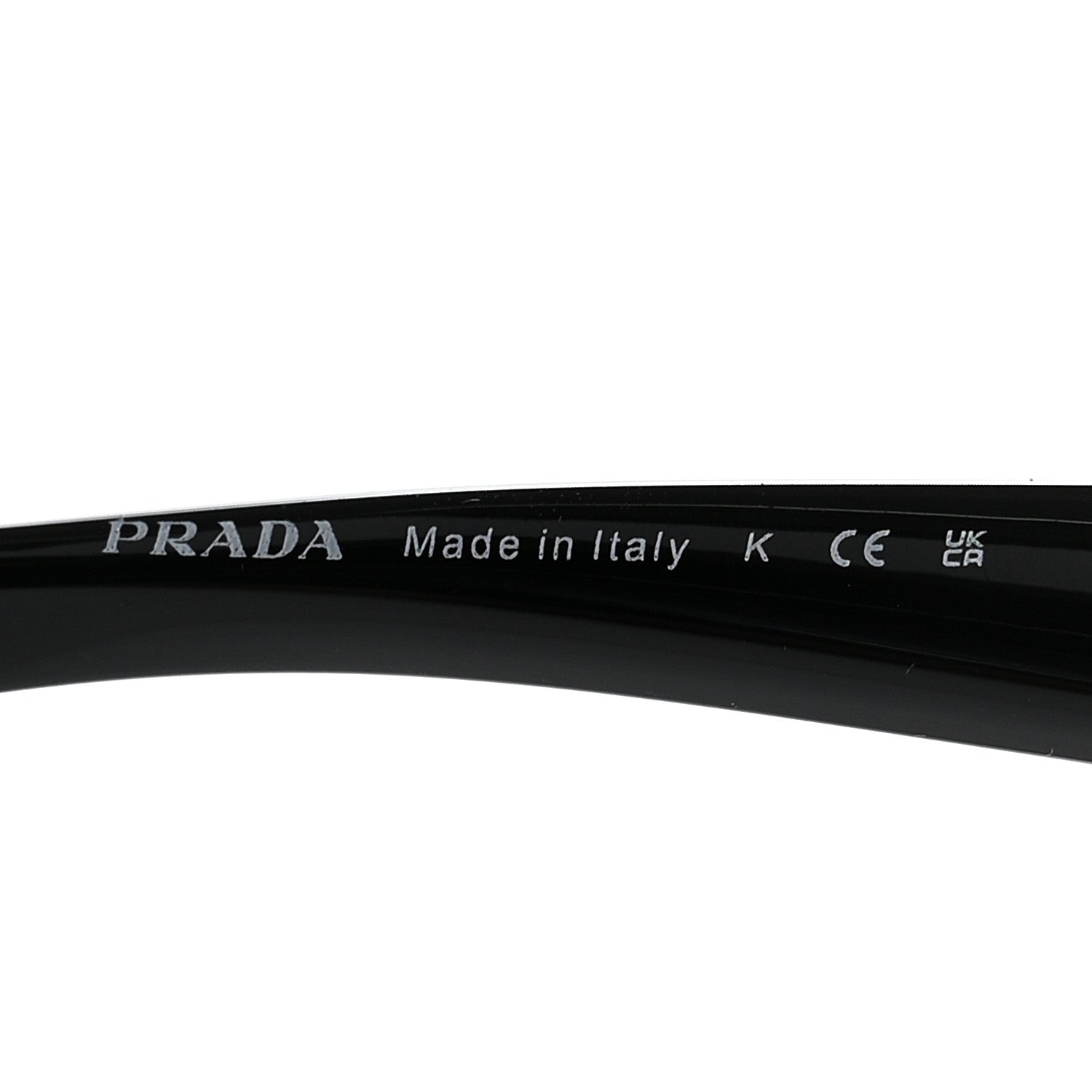 Prada Acetate Sunglasses SPR A26 Black 6 of 8