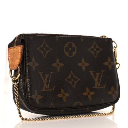 Louis Vuitton Monogram Mini Pochette Accessories 3 of 11