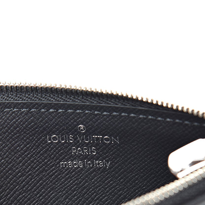 Louis Vuitton Monogram Eclipse Taiga Coin Card Holder 6 of 7