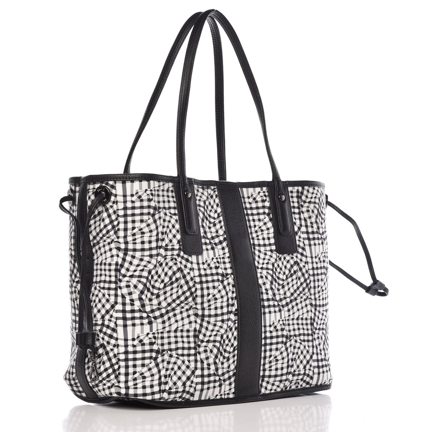 Visetos Medium Liz Reversible Shopper Tote Black
