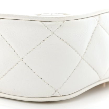 Chanel Lambskin Quilted Tassel Camera Bag White 12 of 12