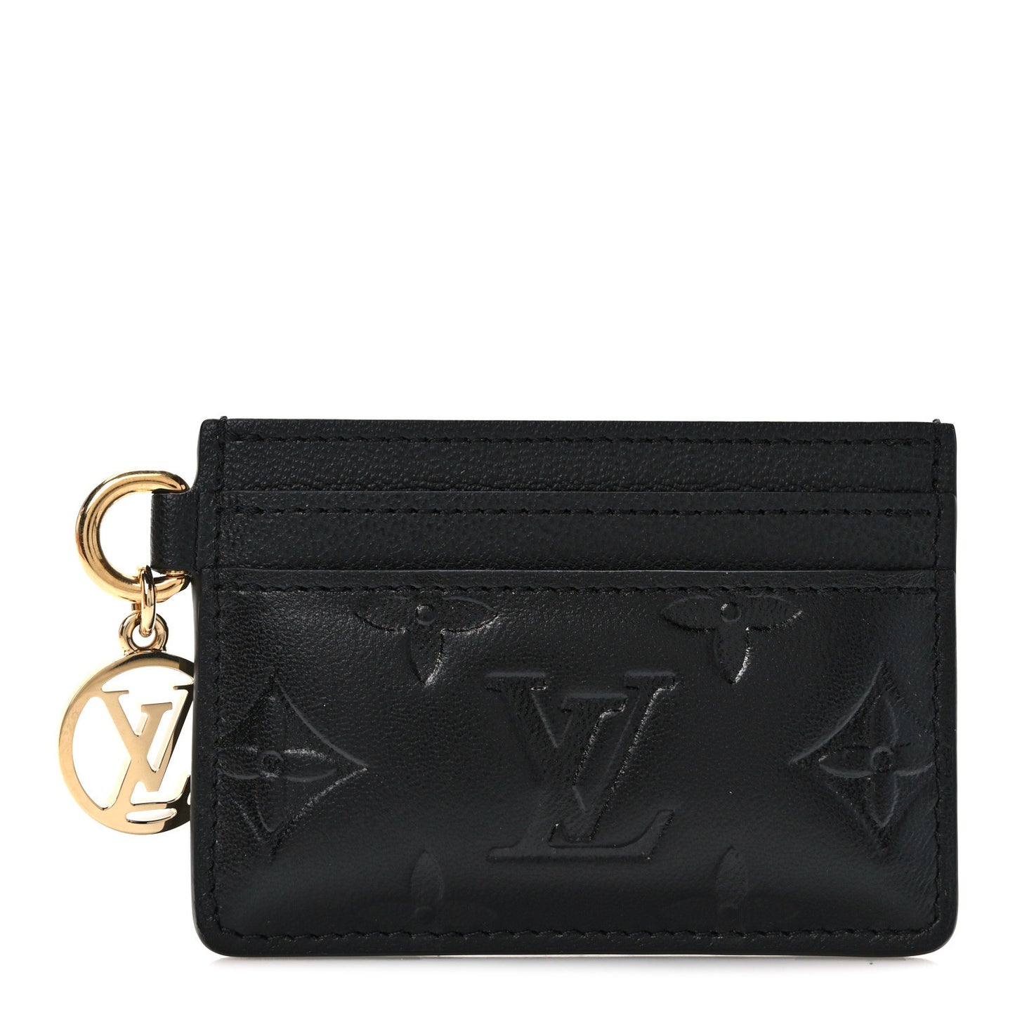 Empreinte Monogram LV Charms Card Holder Black
