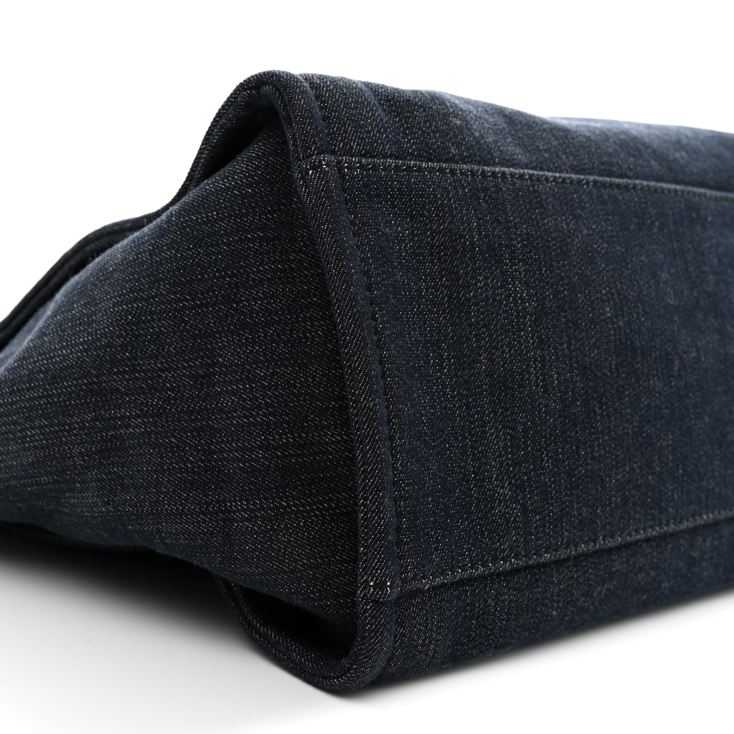 Denim Large Deauville Tote Dark Blue