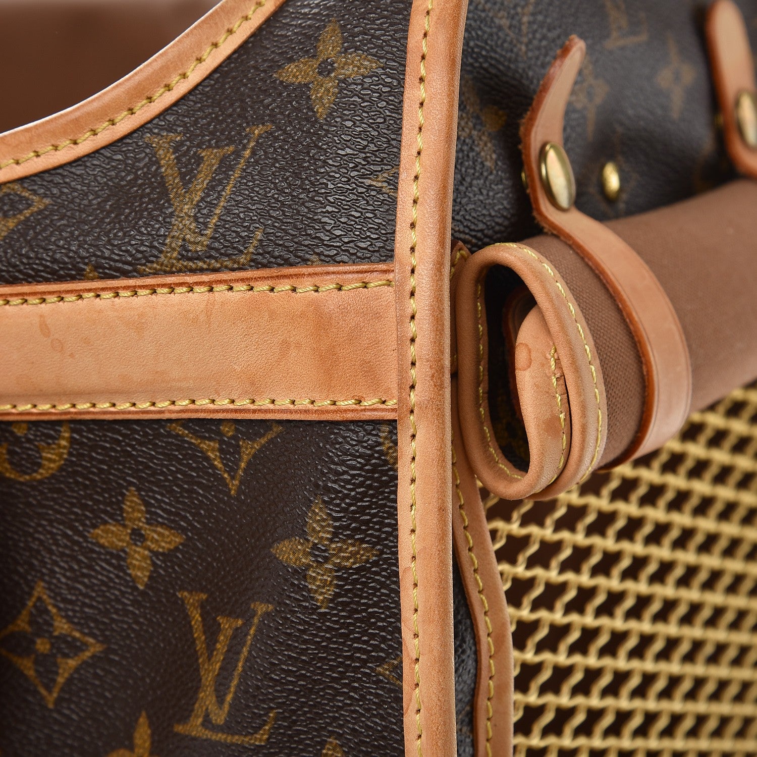 Louis Vuitton Monogram Sac Chien 40 Pet Carrier 9 of 17