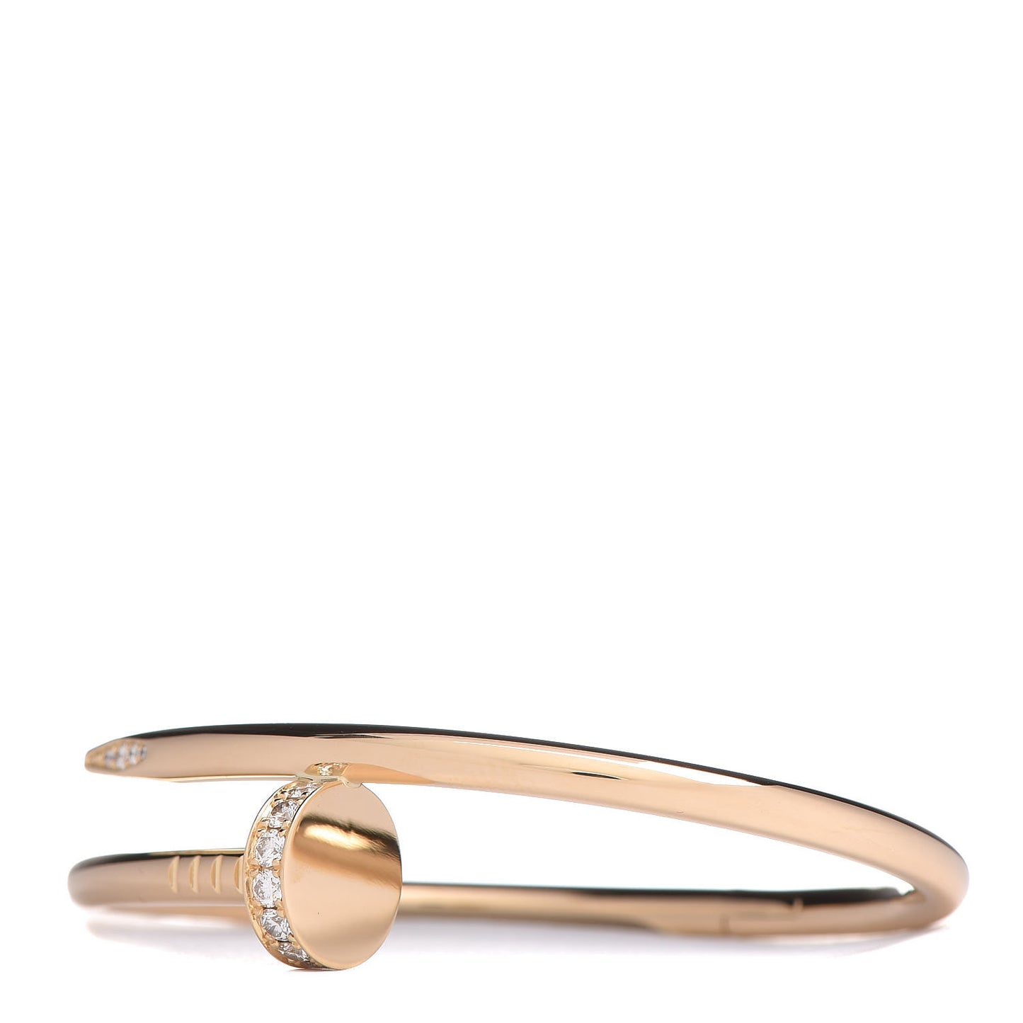 18K Yellow Gold Diamond Juste Un Clou Bracelet 15