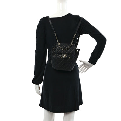 Chanel Caviar Quilted Mini Urban Spirit Backpack Black 2 of 10