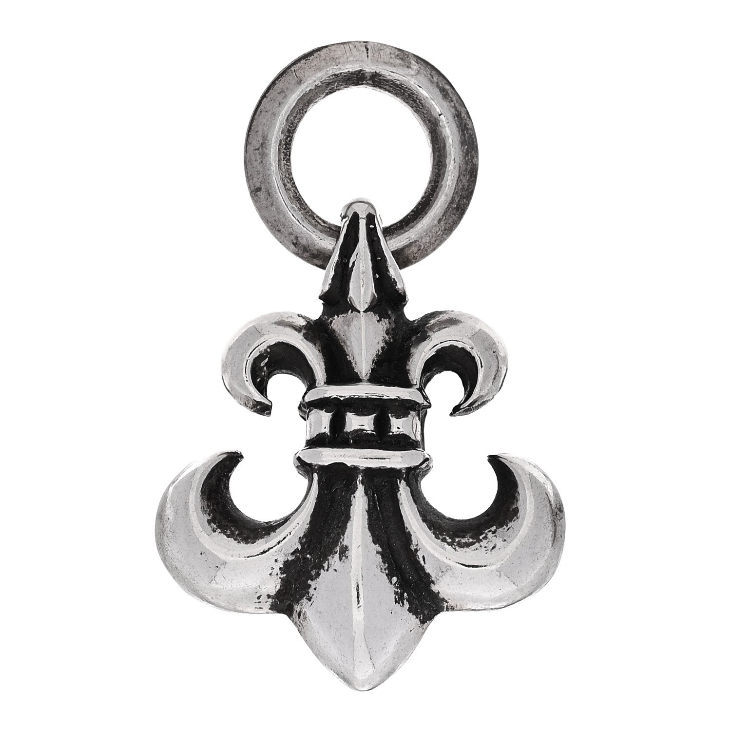 Chrome Hearts Sterling Silver Fleur de Lis Pendant 3 of 5