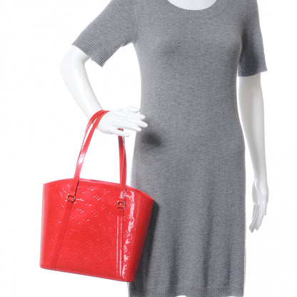 Louis Vuitton Vernis Avalon GM Rouge Grenadine 2 of 7