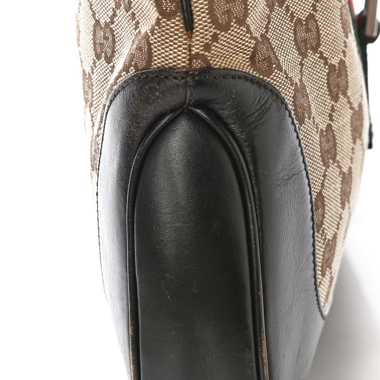 Monogram Web Small Jackie O Hobo Dark Brown