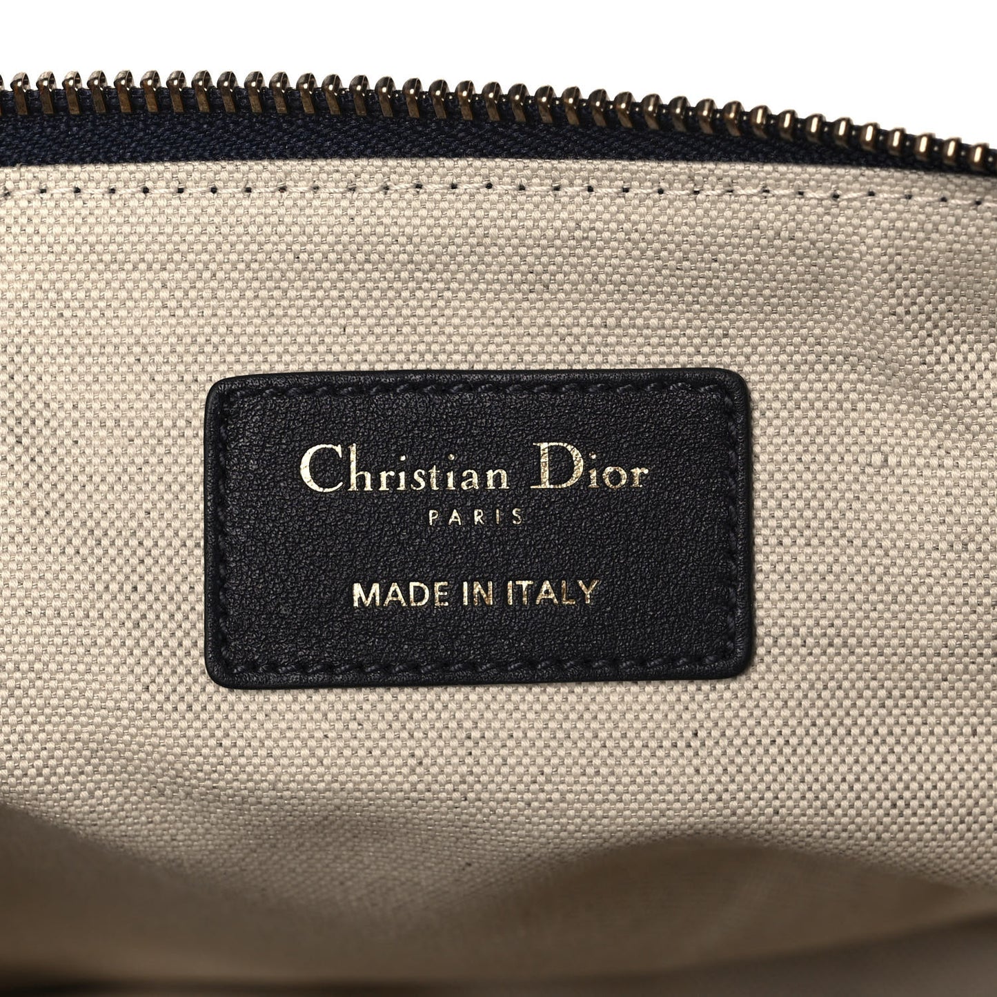 Oblique Pouch Clutch Blue