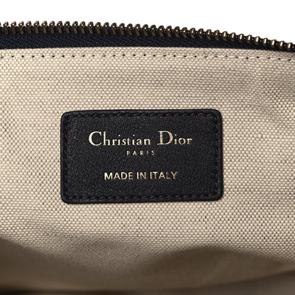 Christian Dior Oblique Pouch Clutch Blue 6 of 8