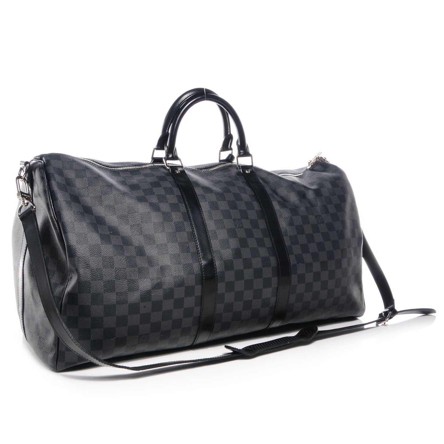 Damier Graphite Keepall Bandouliere 55