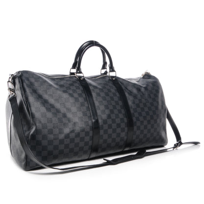 Louis Vuitton Damier Graphite Keepall Bandouliere 55 3 of 8