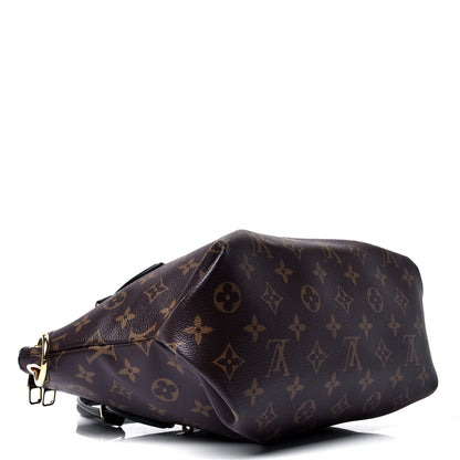Louis Vuitton Monogram Flower Zipped Tote PM Black 4 of 5