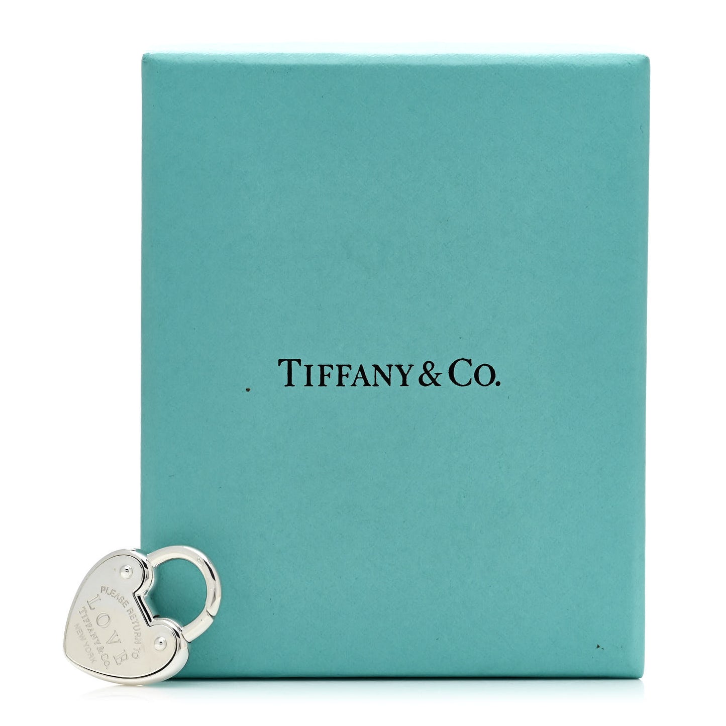 Sterling Silver Return to Love Heart Lock Charm