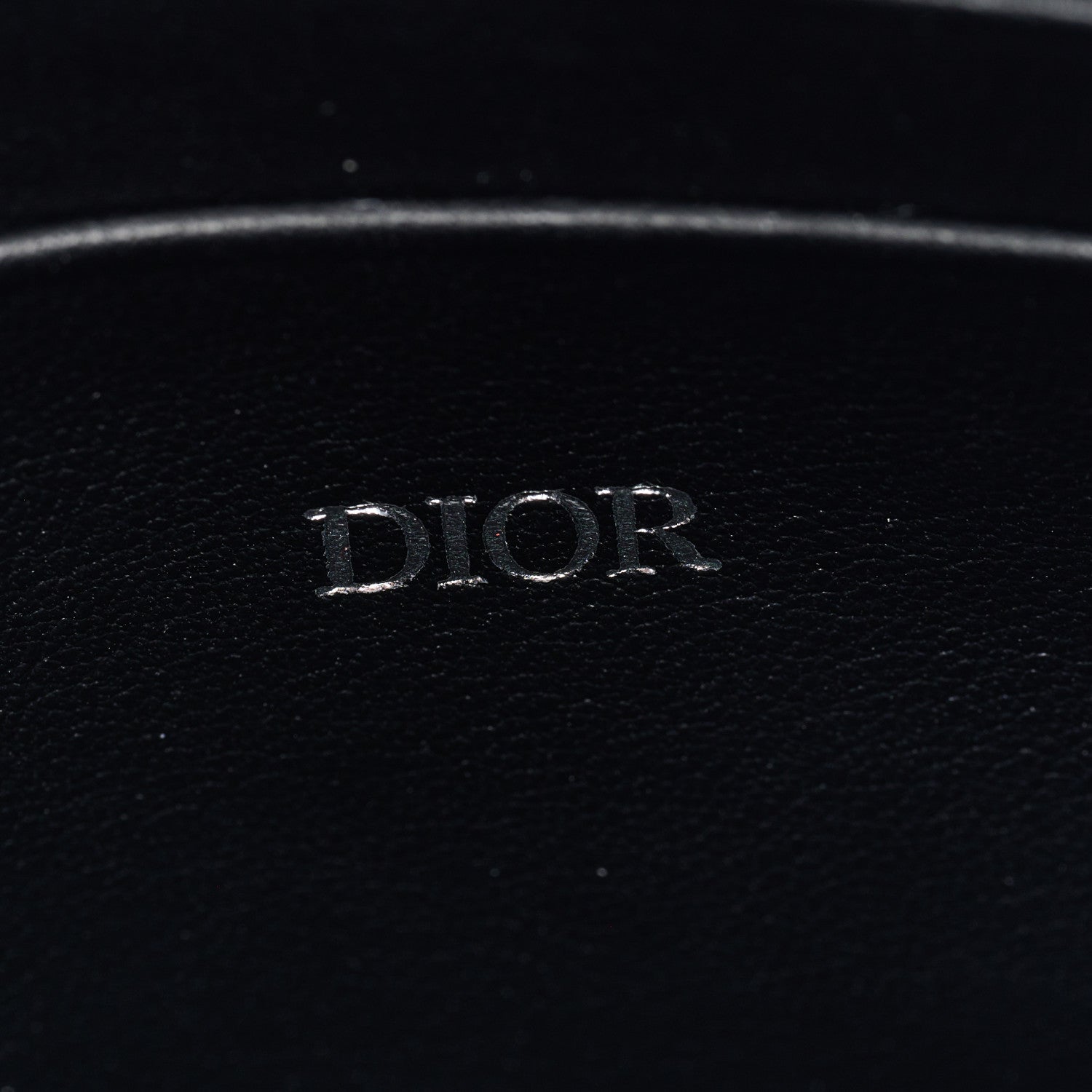 Christian Dior Oblique Zipped Pouch Clutch Blue 6 of 7