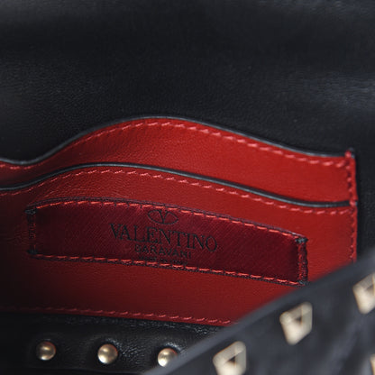 Valentino Garavani Nappa Micro Rockstud Spike Shoulder Bag Black 5 of 7