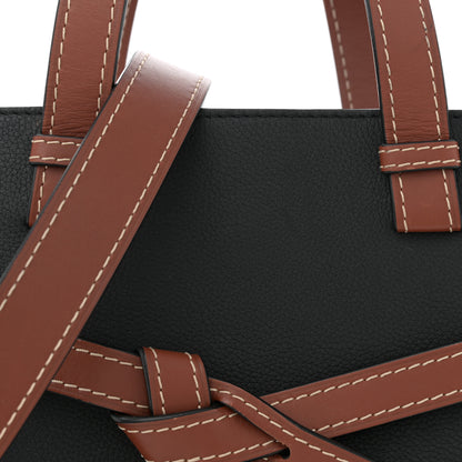 Loewe Calfskin Small Gate Tote Pecan Black 7 of 10