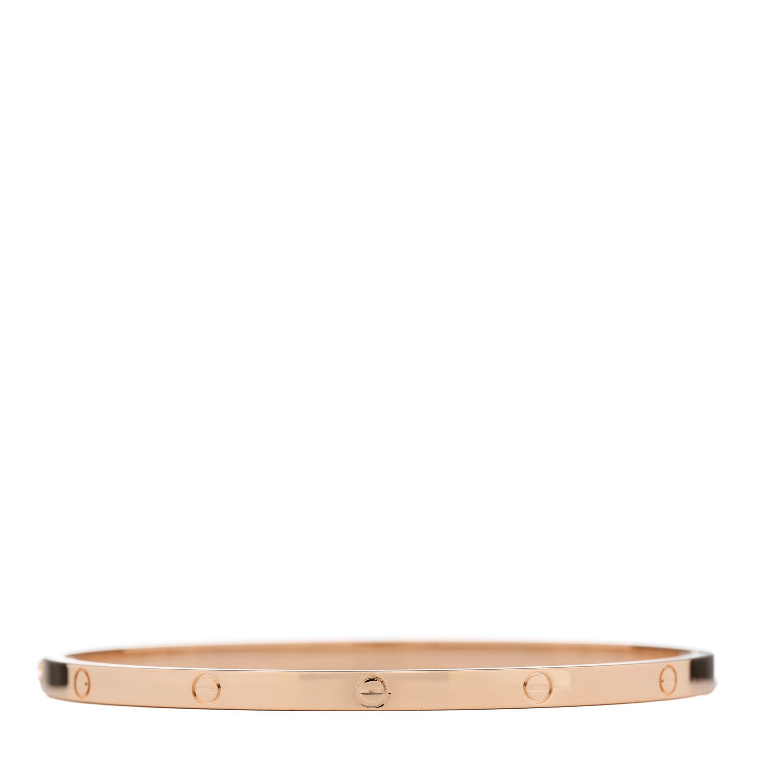 Cartier 18K Pink Gold Small LOVE Bracelet 18 2 of 5