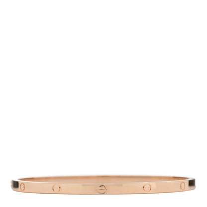 Cartier 18K Pink Gold Small LOVE Bracelet 18 2 of 5