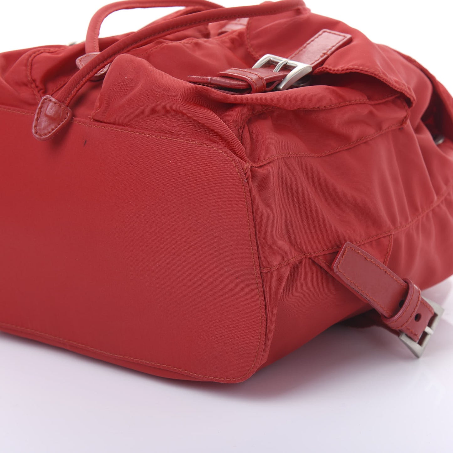 Nylon Vela Small Backpack Rosso