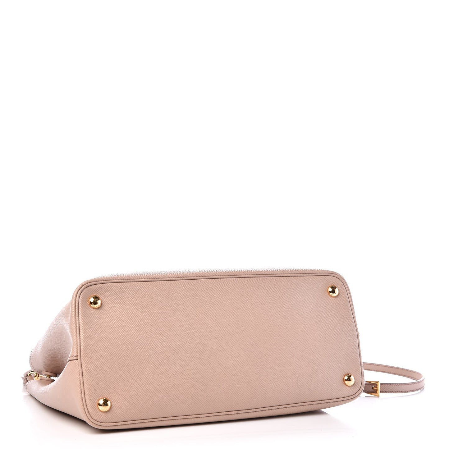 Saffiano Cuir Medium Double Bag Cammeo Rosa