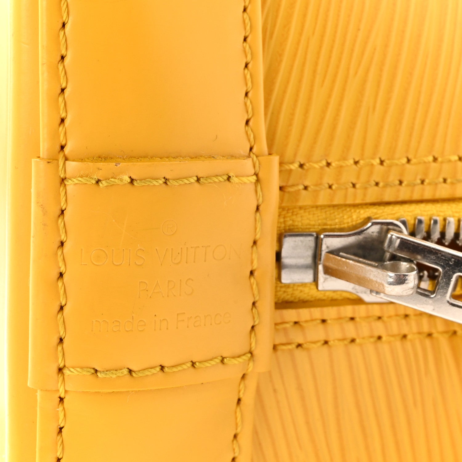 Louis Vuitton Epi Alma PM Citron 6 of 9