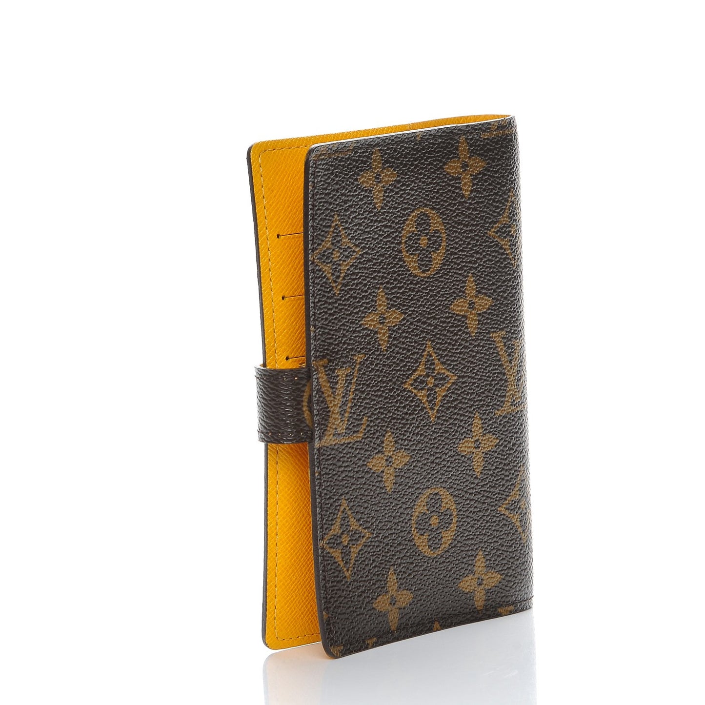 Monogram Groom Small Ring Agenda Cover Yellow