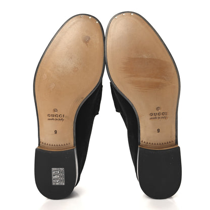 Gucci Suede Mens 1953 Horsebit Loafers 9 Black 6 of 9