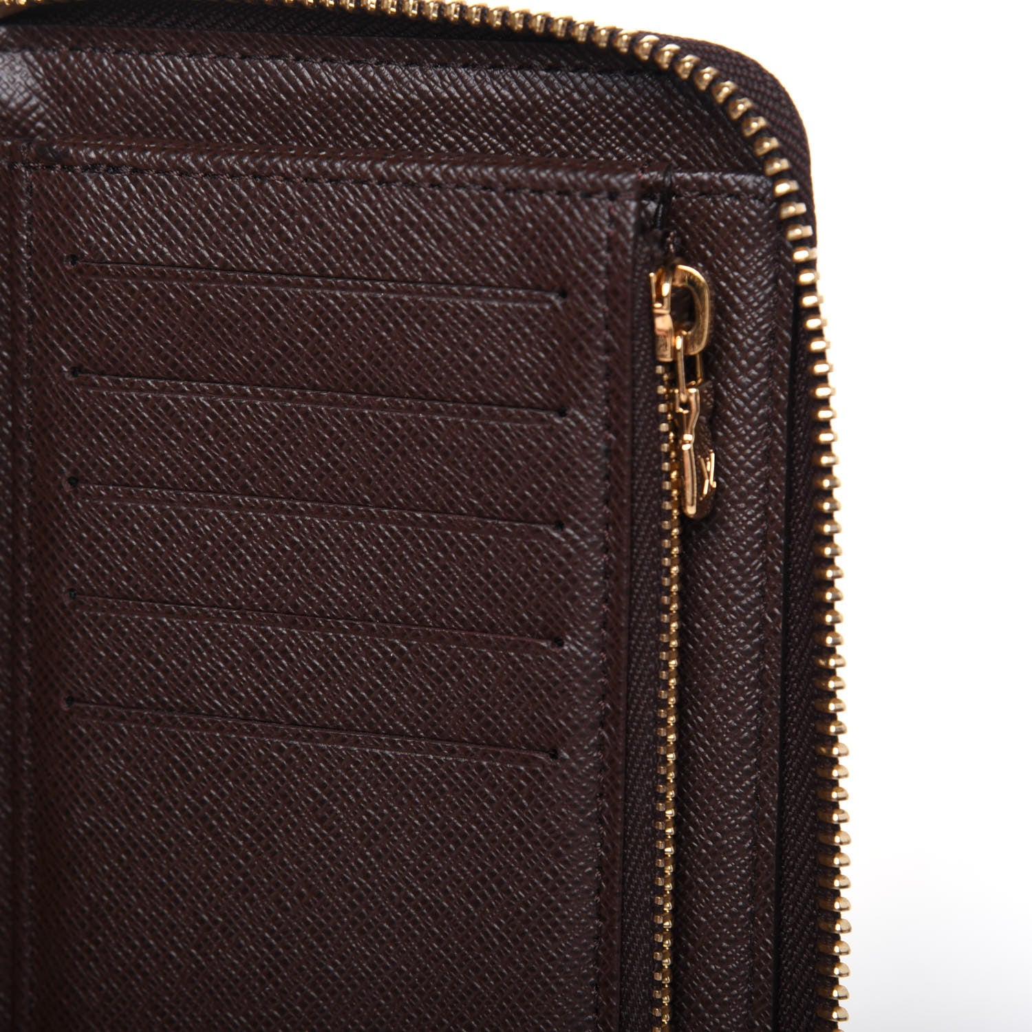 Louis Vuitton Damier Ebene Zippy Compact Wallet 7 of 11