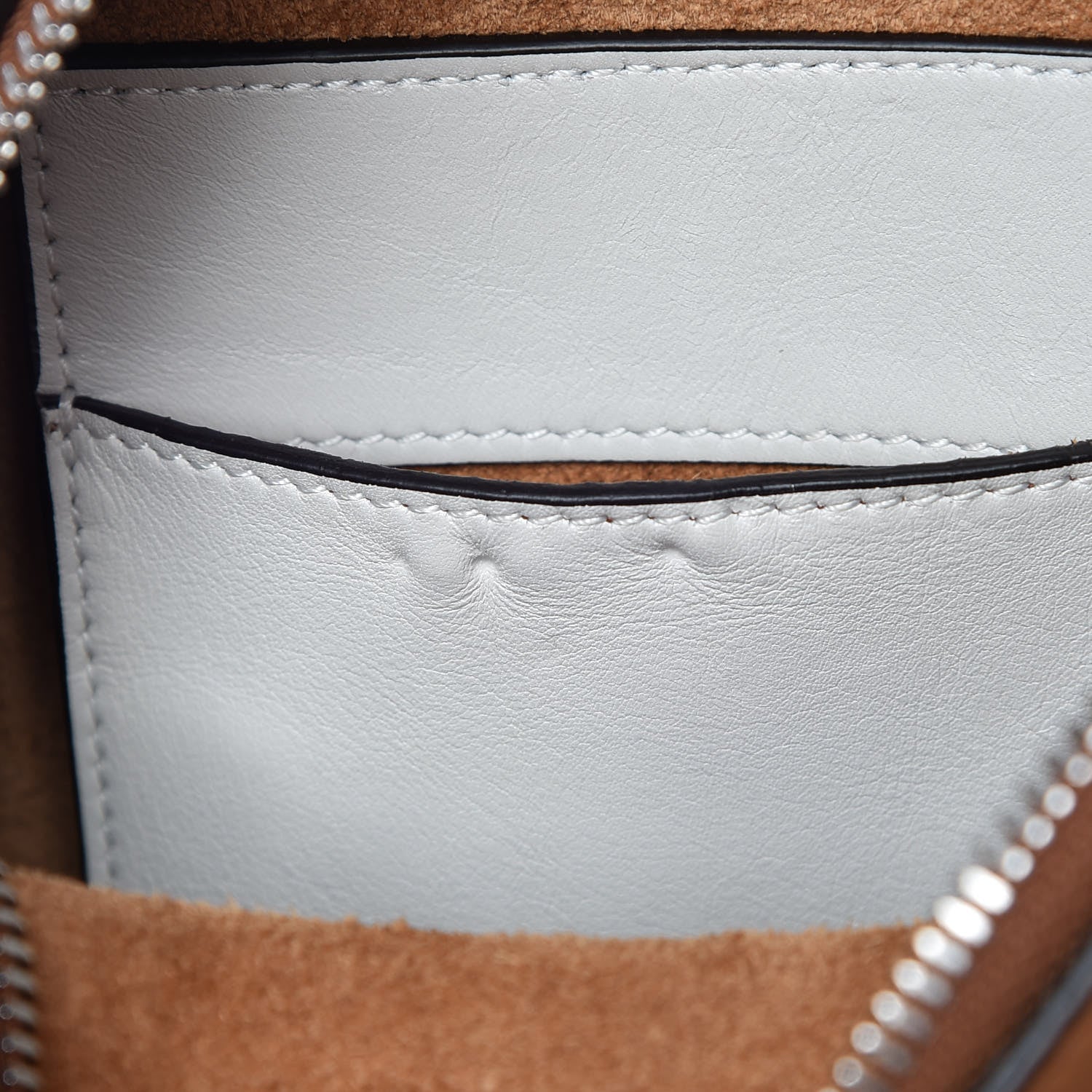 Celine Lambskin Small Soft Cube Satchel Light Tan 10 of 14