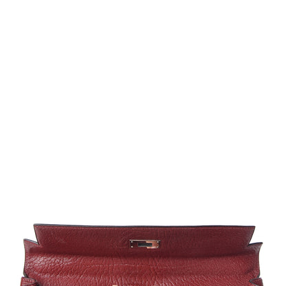 Hermes Chevre De Coromandel Kelly Retourne 32 Rouge H 14 of 42